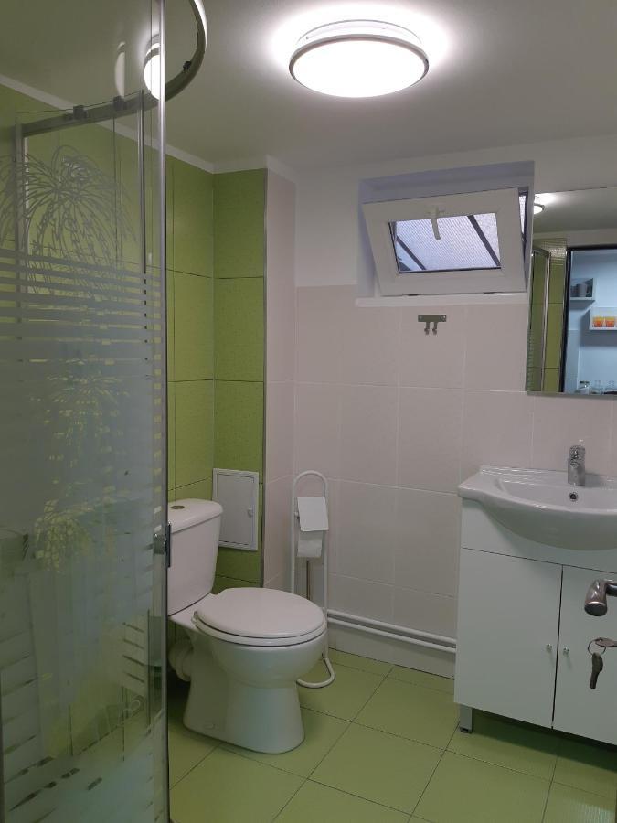 Apartament Magnolia Nearby City Center With Parking ซีบิว ภายนอก รูปภาพ